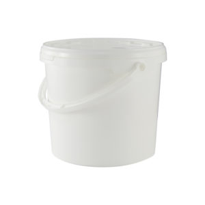 PP CYLINDRICAL CONTAINER WITH HANDLE