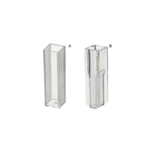 Disposable spectrophotometer cuvette