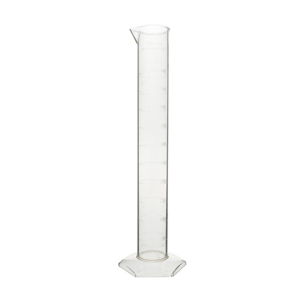 Measuring cylinder hexagonal base, PMP, class B - Image 4