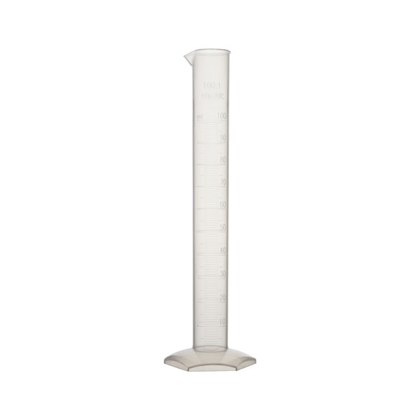 MEASURING CYLINDER HEXAGONAL BASE, POLYPROPYLENE, CLASS B - Image 3