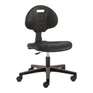 LOW LABORATORY CHAIR WITH WHEELS