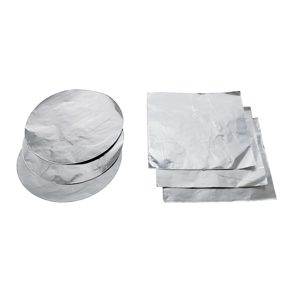 Aluminium foil, pre-cut