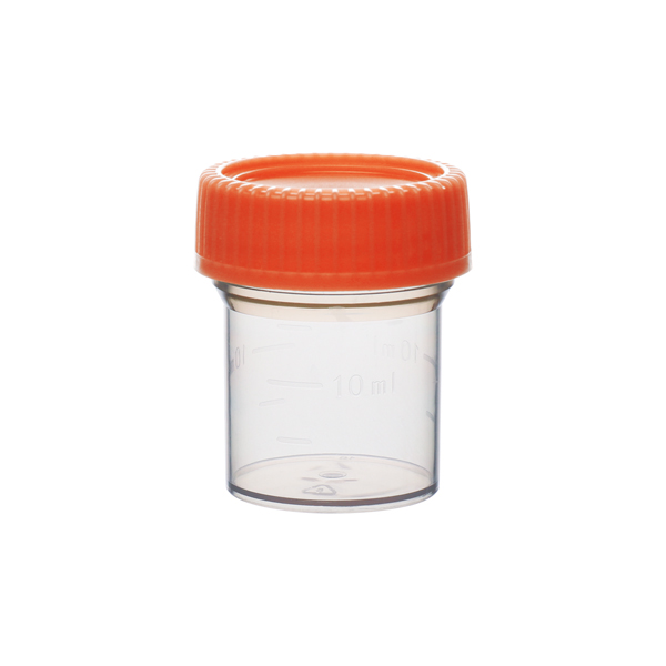 Stackable specimen container, screw cap, PP - Image 3