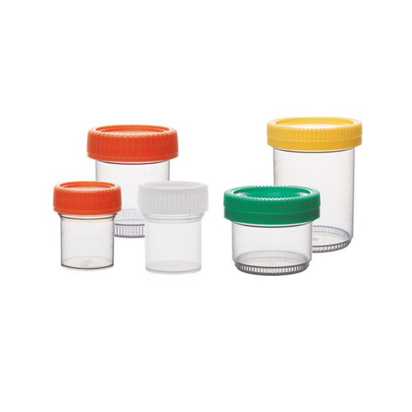 Stackable specimen container, screw cap, PP - Image 4