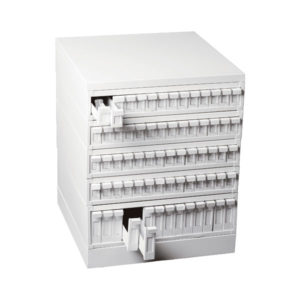 Slide and cassette file holder