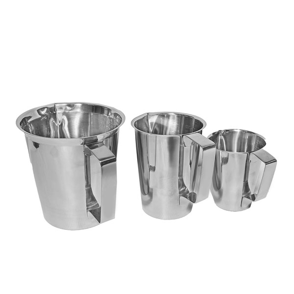 Measuring jug, stainless steel - Image 3