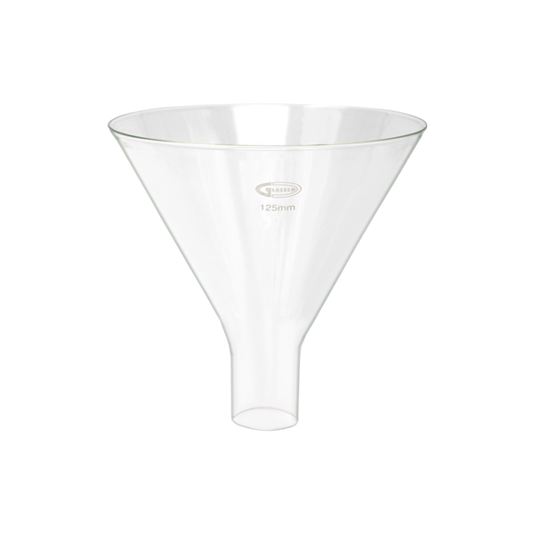 POWDER FUNNEL, GLASS <i>PREMIUM LINE</i>