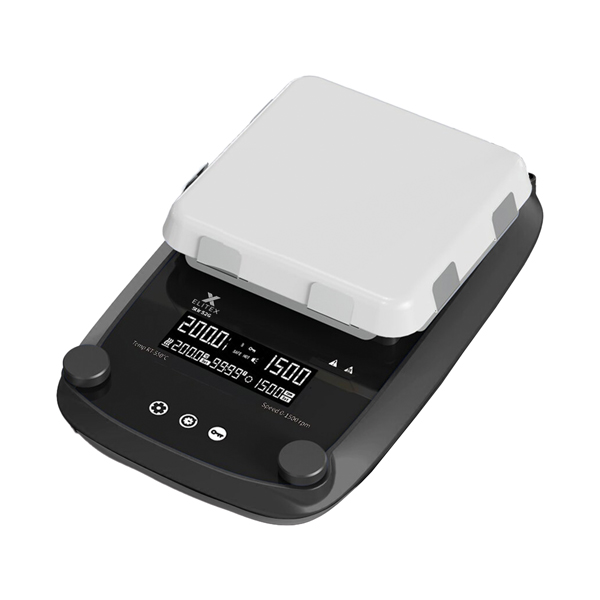 DIGITAL MAGNETIC STIRRER WITH HEATING UP TO 550 °C, STIR 52G, 20 L