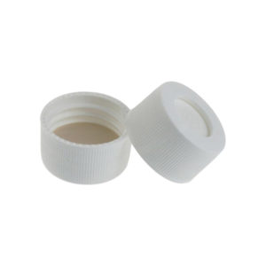 SCREW CAP WITH SILICONE/PTFE SEPTUM