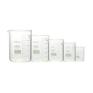 BEAKER SET, LOW FORM, LBG