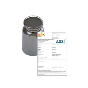 *ENAC CALIBRATION CERTIFICATE FOR WEIGHTS