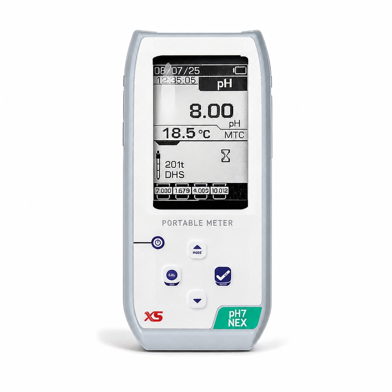 *PORTABLE pH METER, pH7 NEX