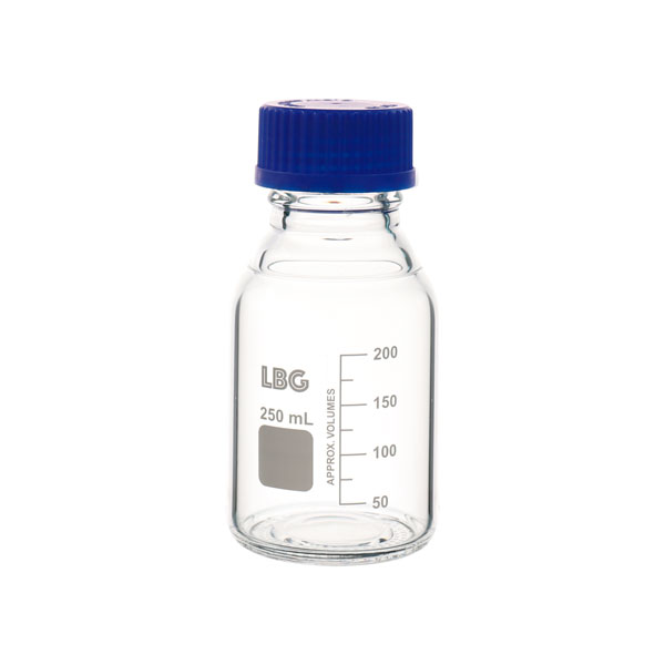 REAGENT GRADUATED BOTTLE WITH ISO THREAD, BOROSILICATE 3.3 - Image 2