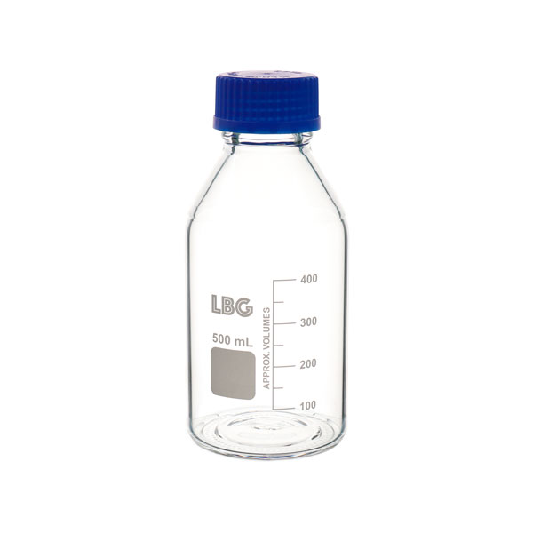 REAGENT GRADUATED BOTTLE WITH ISO THREAD, BOROSILICATE 3.3 - Image 3