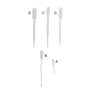 POLYETHYLENE NON-GRADUATED TRANSFER PASTEUR PIPETTES, NON-STERILE