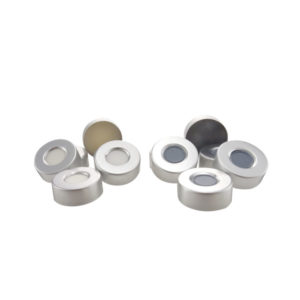 ALUMINIUM CRIMP CAP, Ø20 mm, WITH SEPTUM