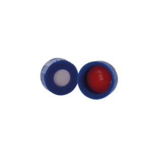 SCREW CAP WITH SEPTUM SILICON/PTFE